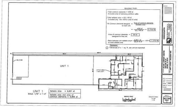Miami Airport Center - Office / Warehouse for Sale : 7620 NW 25th St Ste 1, Miami, FL 33122